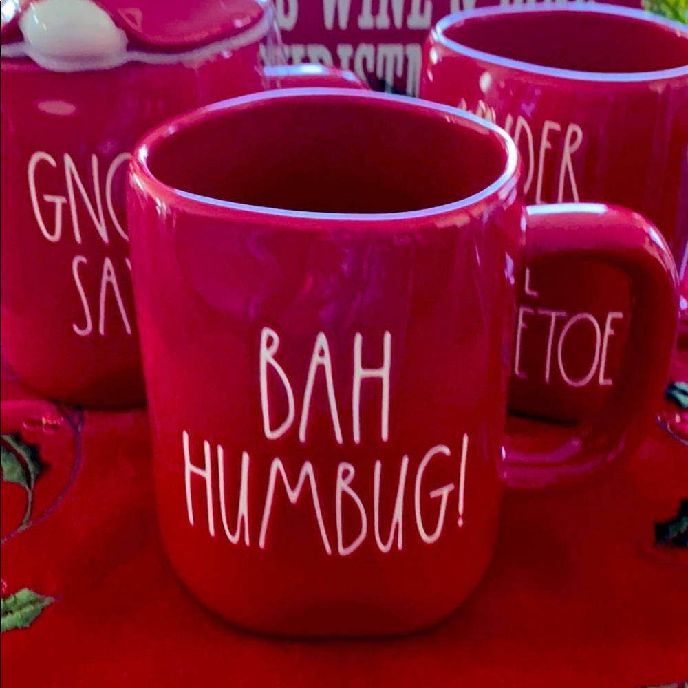One Rae Dunn mug BAH HUMBUG! Brand New